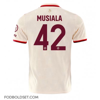 Bayern Munich Jamal Musiala #42 Tredjetrøje 2024-25 Kortærmet Bayern Munich Jamal Musiala #42 Tredjetrøje 2024-25 Kortærmet